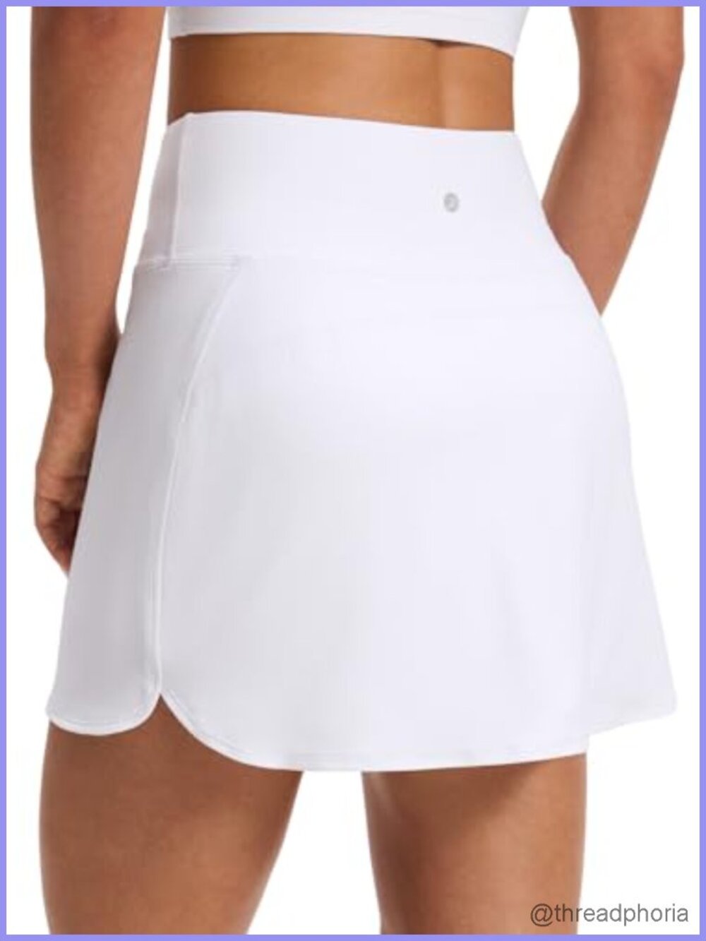 Butterluxe High Rise Dolphin Golf Skirt with Built-in Shorts